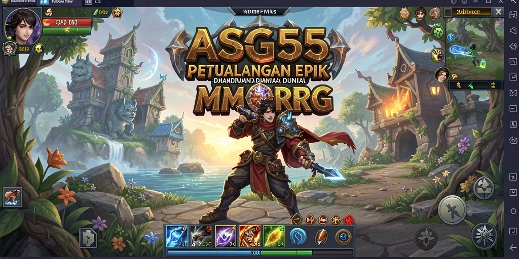 Gameplay seru ASG55 dengan petualangan MMORPG yang mendebarkan.