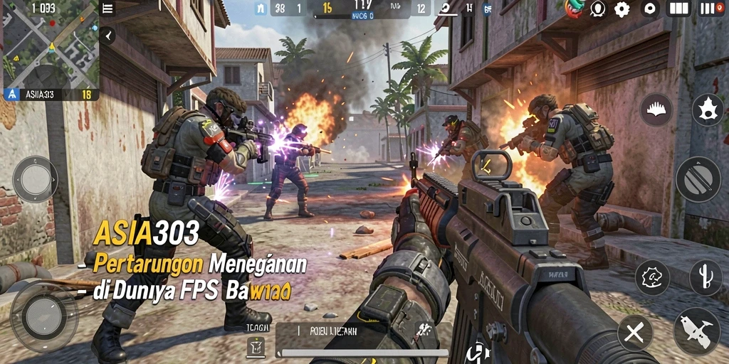 Gameplay seru ASIA303 dengan aksi tembak-menembak yang mendebarkan.