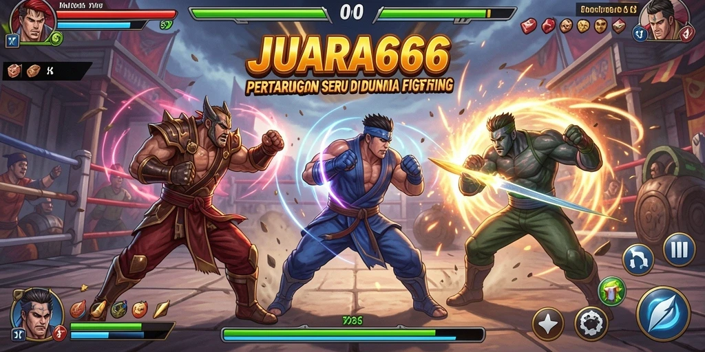 Tampilan menarik dari JUARA666 saat pertarungan berlangsung.