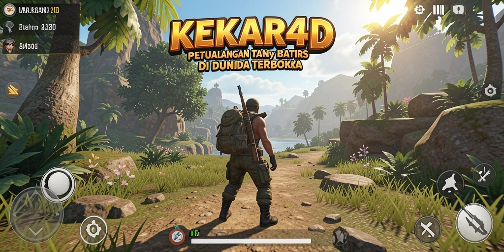 Tangkapan layar KEKAR4D menampilkan aksi seru dalam gameplay Open World.