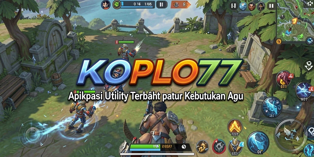 Tampilan antarmuka KOPLO77 yang intuitif dan menarik.