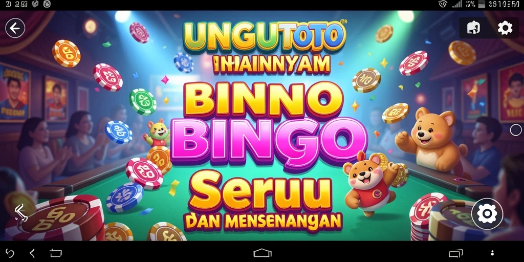 Tampilan gameplay Bingo yang seru di UNGUTOTO.